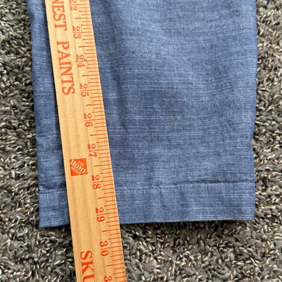 Talbots Plus Ankle Pants Plus Tapered 14W Blue‎ - Picture 8 of 9